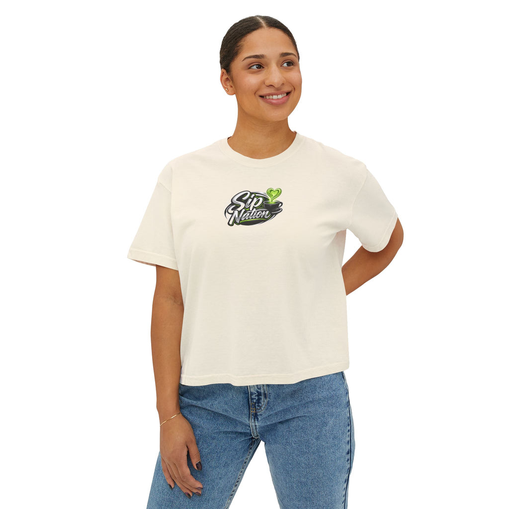 Sip Nation Women's Boxy Tee