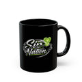 Sip Nation Black Mug