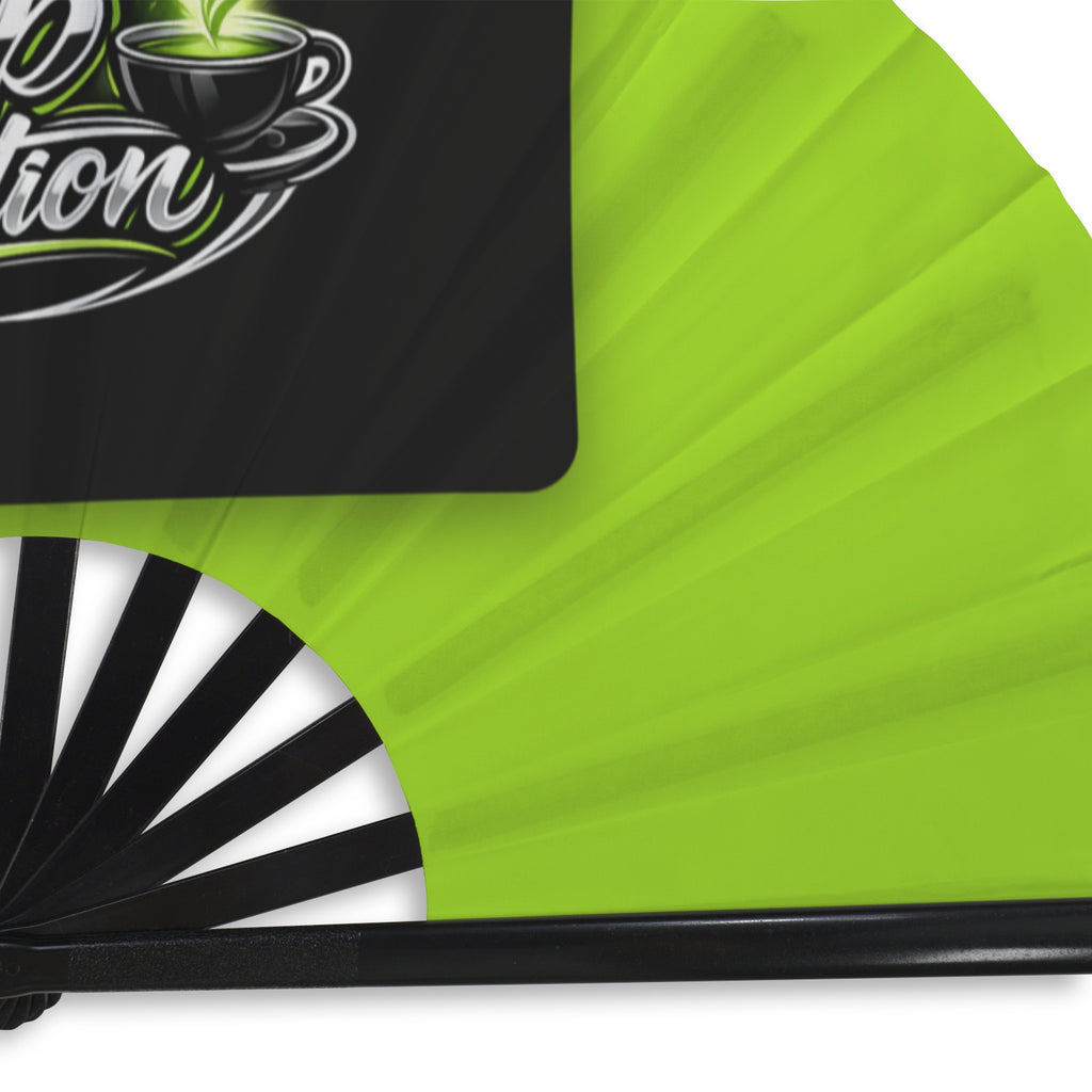 Sip Nation Logo Clack Fan (Green)