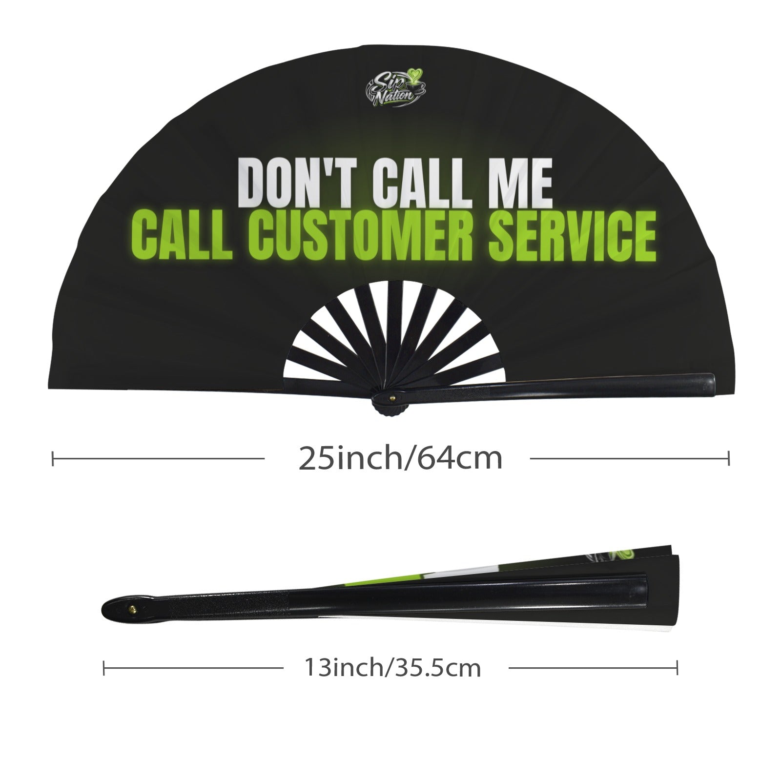 "Don't Call Me, Call Customer Service" Clack Fan